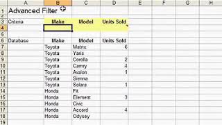 Filtering for blank cells or non-blank cells with Excel's Advance Filter