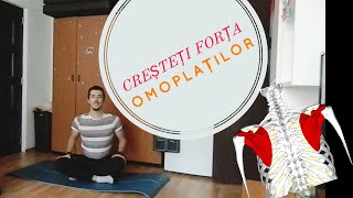 5 exerciții pentru a vă întări omoplații