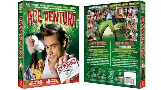 ACE VENTURA DIGIPACK DE SUS 2 PELÍCULAS EN BLU-RAY ( + 8 POSTALES)