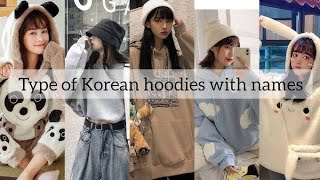 Types of Korean hoodie with names|| Korean hoodie design for girls||Arpita stylish world video