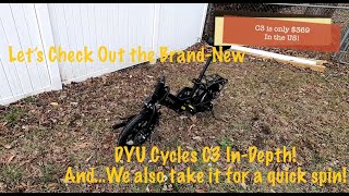 2023 DYU Cycles C3 14" Commuter eBike Walk Around Look - Video 2 of a Series!