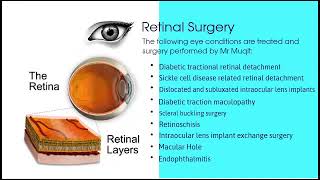 Treatments & Surgery  - Mr Mahi Muqit PhD FRCOphth