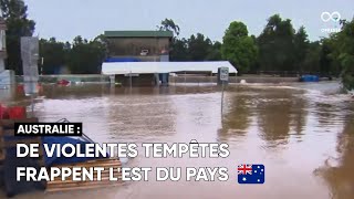 L'enclave côtière australienne de Byron Bay a été inondée par les eaux