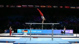 Carlos Yulo🇵🇭 14.600 Parallel Bars World Championships Antwerp 2023