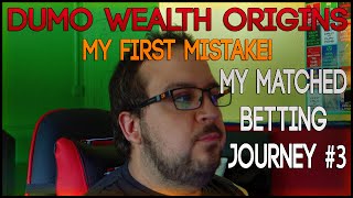 My First Mistake! - My Matched Betting Journey #DumoWealthOrigins #Financial #Freedom