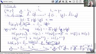 Vadim Kaimanovich - Mini-course. Self-similarity of groups and random walks Part 2