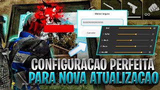 MELHOR SENSIBILIDADE E DPI PARA SUBIR CAPA NA NOVA ATUALIZAÇÃO!! (FREE FIRE)