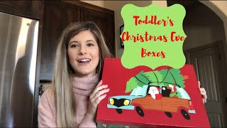 Whats In My Toddler's Christmas Eve Boxes| Gift Ideas| Vlogmas Day 6