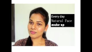 Every day simple make up under 5 min | For college, office & running late party