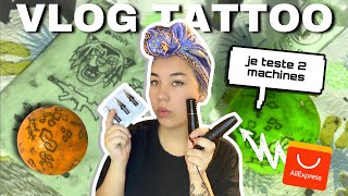 VLOG TATTOO : JE TESTE 2 MACHINES PEN, ALI EXPRESS vs DEVILISH TATTOO