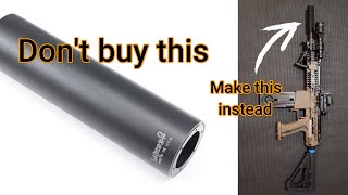 Make your own Paintball Mock Suppressor for under $10