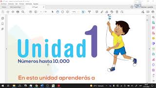 ESMATE TERCER GRADO CLASE 1.1 UNIDAD 1