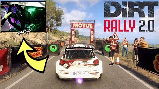 VW Polo GTI R5 @ Spain - DiRT Rally 2.0 | Thrustmaster Steering Wheel Gameplay