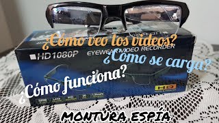 LENTES ESPÍA - MODELO MODERNO | ASI ES COMO FUNCIONA | PASO A PASO | BIEN EXPLICADO