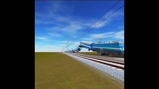 Indian train crossing3d gameplay icf train accident game