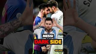 Leonel Messi DARK SIDE😈 #messi #ronaldo #football #trending #shorts #viral #fyp #short #trend