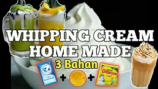 Whipping Cream Home Made || Untuk minuman jus,kopi,dsb ala Cafe