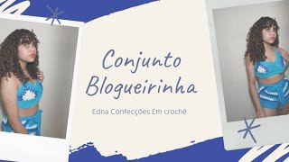 Cropped Blogueira em crochê (Parte 02)