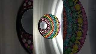 Easy Mini Mandala Dot Painting/ Fridge decor....