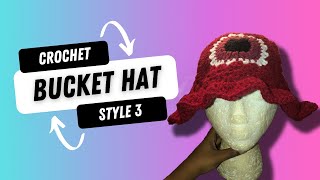 Crochet Bucket Hat | DIY Crochet Hat