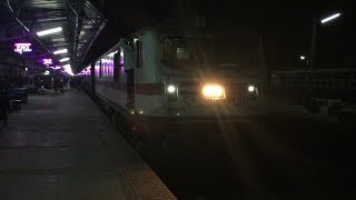 Southern Railway's Nellai Express with WAP7 WAP4  & First Inaugural Run with LHB Coaches