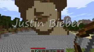 Minecraft - 120 TNT Cannon vs Justin Bieber