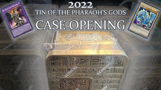 2022 TIN OF THE PHARAOH'S GODS CASE OPENING | Yu-Gi-Oh Pack Opening