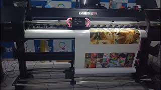 Turbojet UV 1802 - Cmyk +branco - 2 cabeças Epson i3200