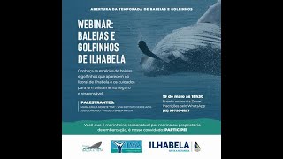 Webinar - Baleias e Golfinhos de Ilhabela