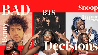 benny blanco, BTS & Snoop Dogg - Bad Decisions (Official Music Video) | MiraculousD Reaction 🔥🥵