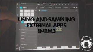 Using and Sampling External Apps in BM3