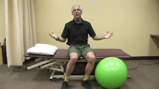 Sciatica Bent leg raise