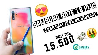 Samsung note 10 plus From cashify super sale grade : C+ #unboxingarmy#cashify #cashifysupersale