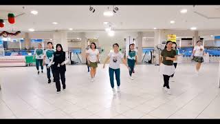 Get Saucy Line Dance - Demo By D'Sisters & Friends LDG @rebeccalee3800 @GraceDavid1224