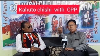 Kahuto Chishi (Convenor C.P.N.) extends Christmas Greetings.