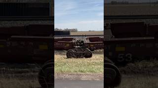 #Derailment Aftermath: #UnionPacific #railroad stack #train near Gibbon,  NE in April 2022