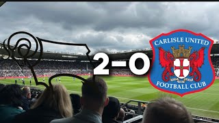 DERBY ARE PROMOTED!!! | DERBY VS CARLISE UNITED | MATCHDAY VLOG!