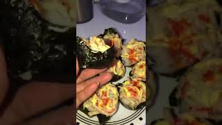 My version of Baked sushi muffins..#tiktok #tiktoktrending #beta #short #viral #trending #satisfying