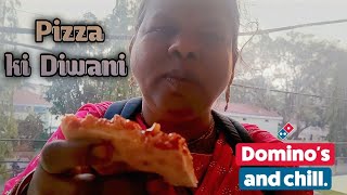 Mummy Hui pizza ki Diwani 😆 || #dominospizza