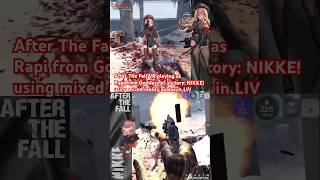 NIKKE Rapi slays zombies! #AfterTheFall #VR + Goddess of Victory #NIKKE avatar #mixedreality #LIV