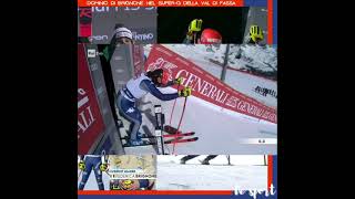 Federica Brignone vince il Super-G in Val di Fassa (28/02/2021)