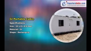 Toilet Cabin | Office Cabin Manufacturer & Supplier in India - Sfab Engineers I Private Limited