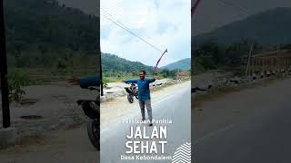 Pripare Jalan sehat Desa Kebondalem kec Tegalombo.27/8/23