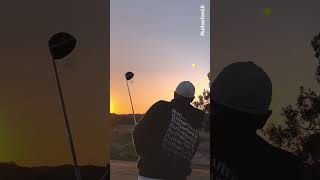 🏌‍♂️Amazing swing from Essaouira Mogador Golf & Spa with Rutherford.fr hoodie #shorts #rutherford