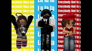 dumb dumb x Everybody likes you #roblox