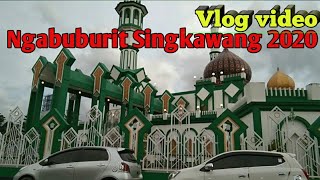 SINGKAWANG NGABUBURIT || RAMADHAN DITENGAH PANDEMI COVID-19 KOTA AMOY || JALAN PONEGORO MESJID RAYA