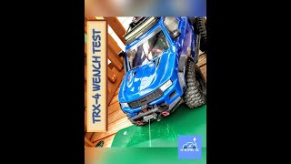 TRAXXAS TRX-4 SPORT WENCH TEST!! WE PULL THE( TRX-6 )