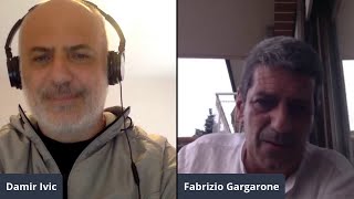 Damir Ivic dialoga con Fabrizio  Gargarone, promoter