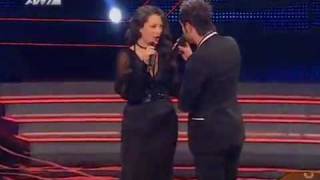 X factor greece 2009   10 Live show 12 STAVROS ft NINI  Stous pente anemous