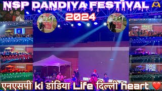 NSP Dandiya Festival 🤩| 2024 | NEETAJI SUBHASH PLACE | Dandiya Party | Mela NSP | Delhi Heart ❤️ |